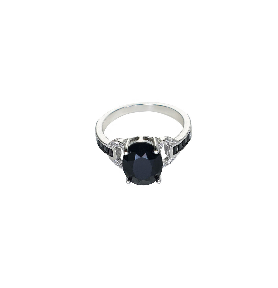 Black onyx ring