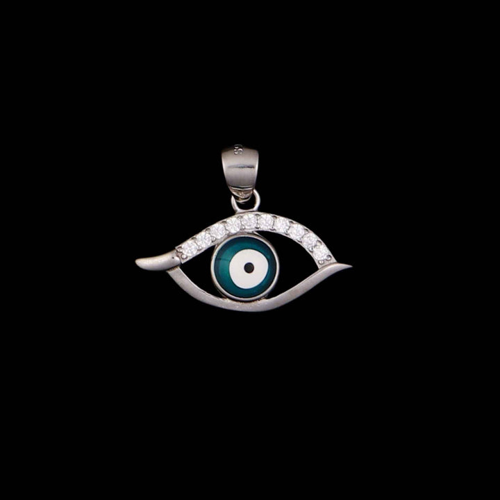 Evil Eye Mascara Pendant Chain