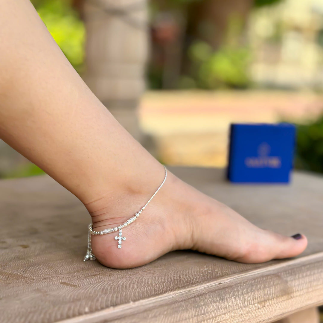 Faith anklet