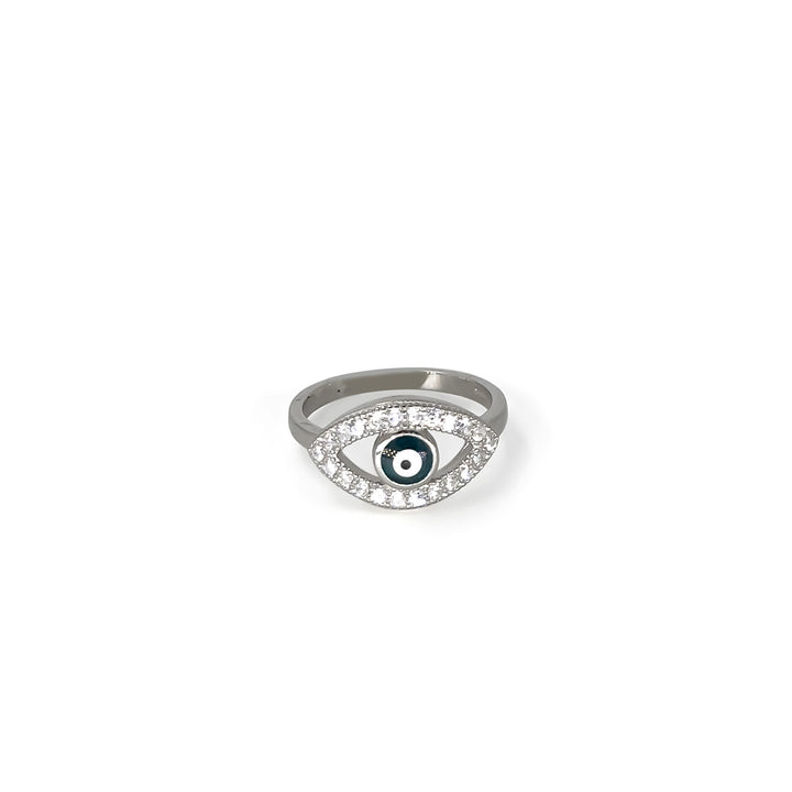 Evil eye ring (oval)