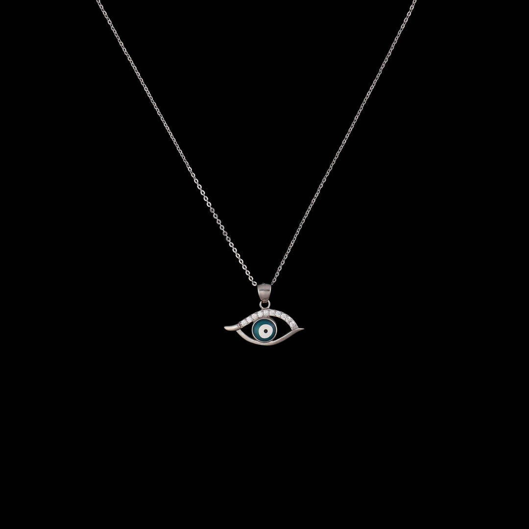 Evil Eye Mascara Pendant Chain