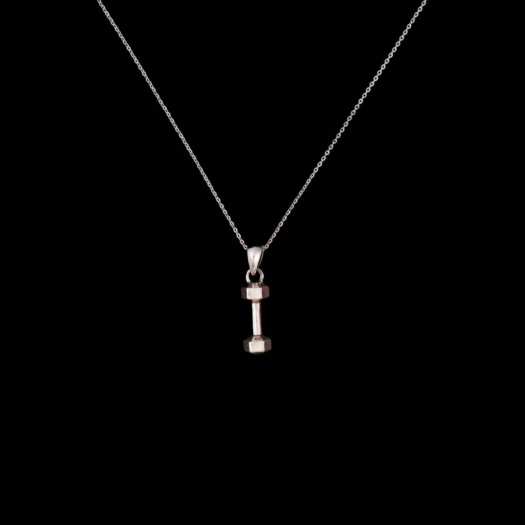 Daring Dumbbell Pendant Chain