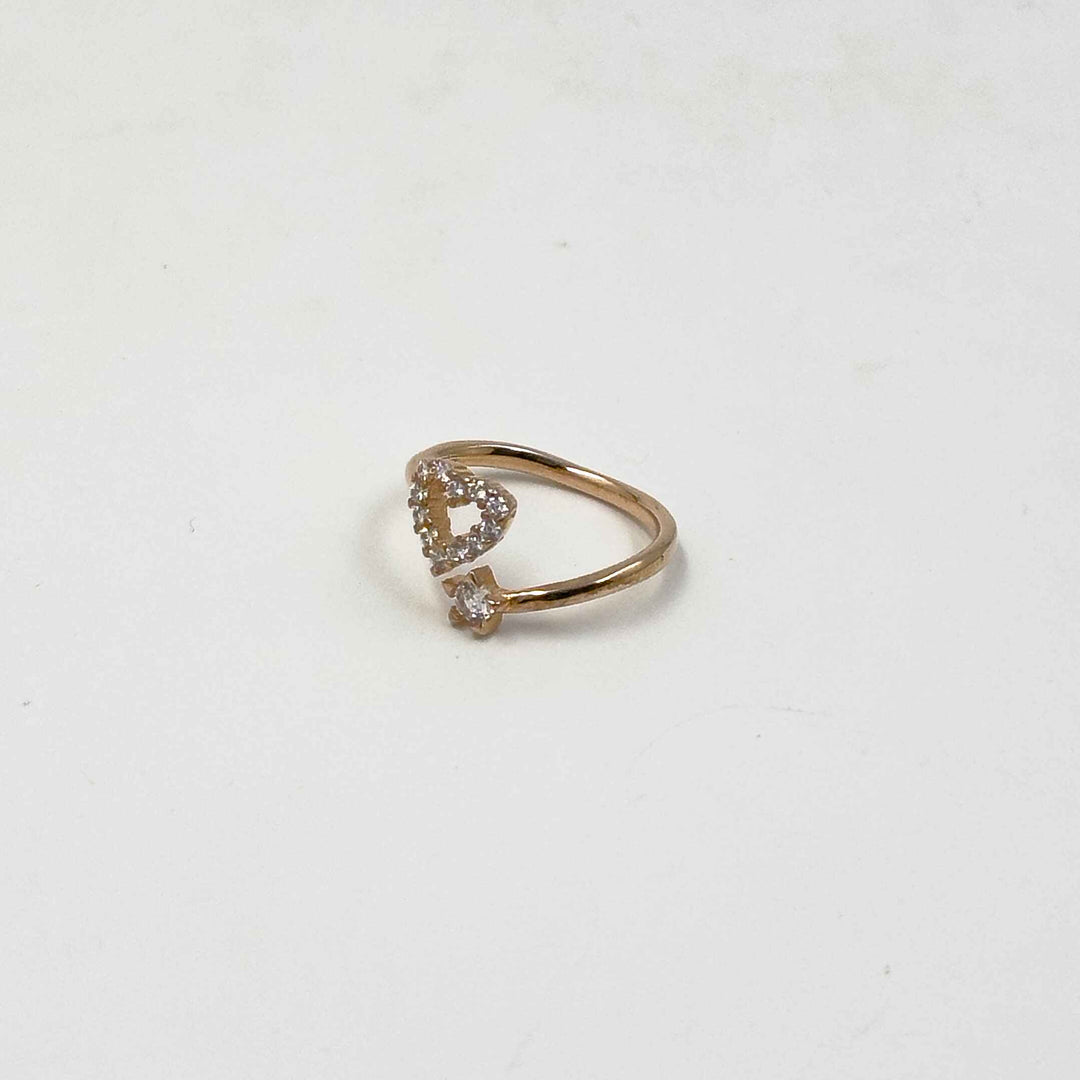 My Heart For You Rose Gold Ring