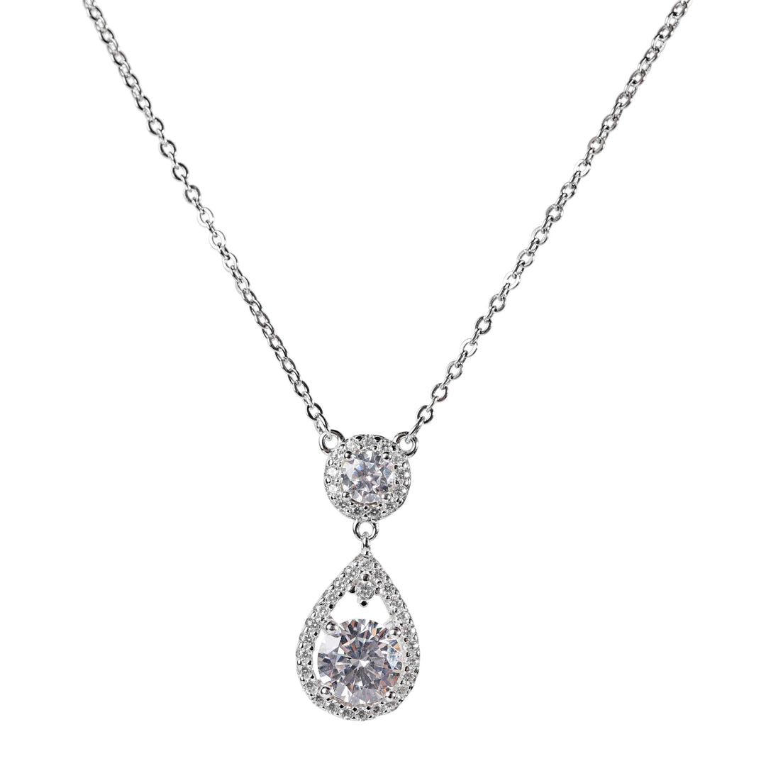 Diamond Drop Pendant Chain