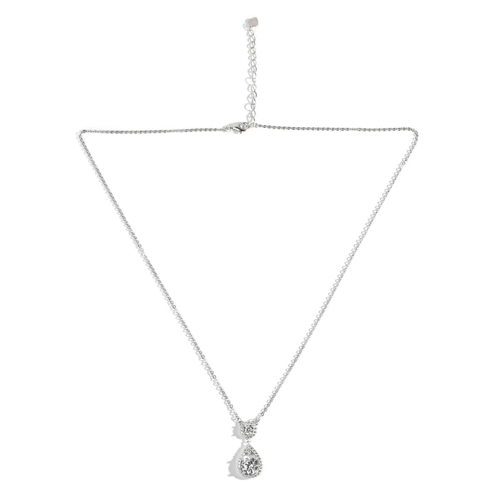 Diamond Drop Pendant Chain