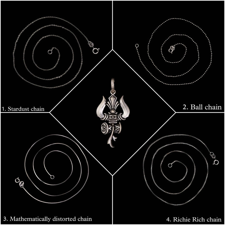 Tilasmi Trishul Pendant Chain