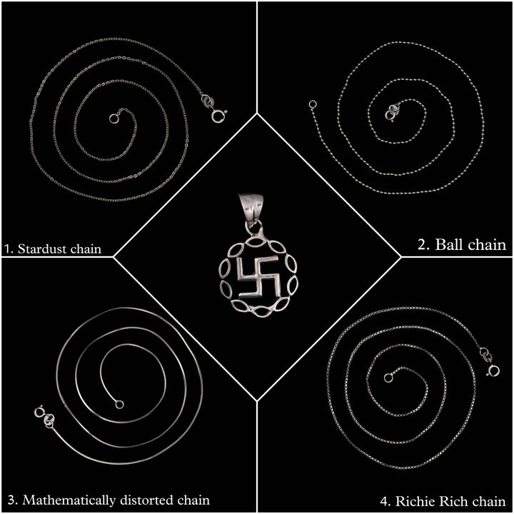 Shubh Swastik Pendant Chain