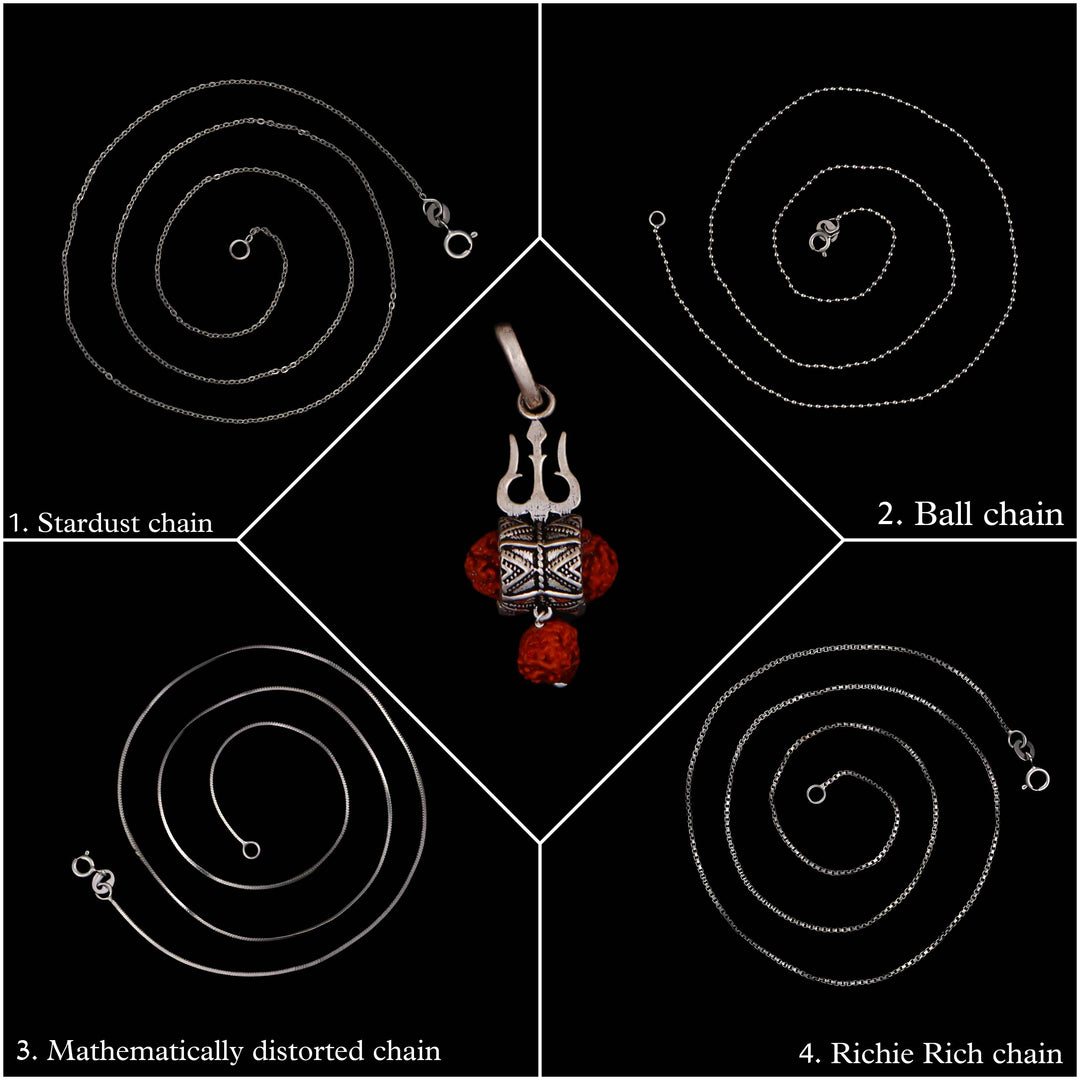 Triveni Trishul Pendant Chain